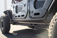 DV8 Offroad 2018-2026 Jeep Wrangler JL 4-Door Rock Skins – installed on vehicle, image 8 of 16