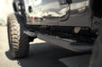 DV8 Offroad 2018-2026 Jeep Wrangler JL OE Plus 4-Door Side Steps – installed on vehicle, image 10 of 18