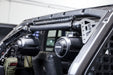DV8 Offroad 2018-2026 Jeep Wrangler JL Rear Speaker & Light Bar Mount – installed on vehicle, image 5 of 15
