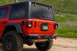 DV8 Offroad 2018-2026 Jeep Wrangler JL Spare Tire Delete – installed on vehicle, image 8 of 12