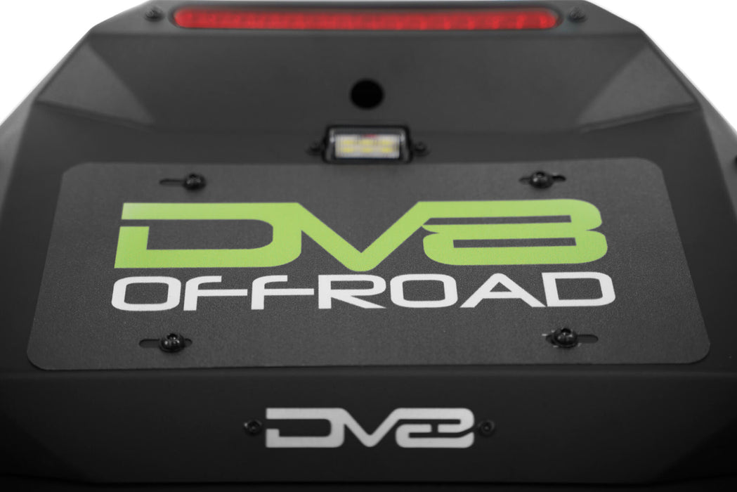 DV8 Offroad 2018-2026 Jeep Wrangler JL Spare Tire Delete – product view, image 10 of 12