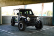 DV8 Offroad 2018-2026 Jeep Wrangler JL & Gladiator JT 50-Inch Light Bar Mount – installed on vehicle, image 2 of 15