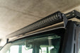 DV8 Offroad 2018-2026 Jeep Wrangler JL & Gladiator JT 50-Inch Light Bar Mount – installed on vehicle, image 9 of 15