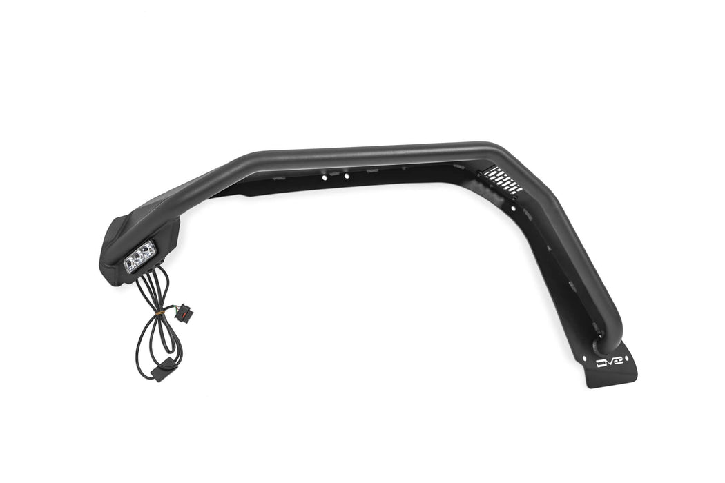 DV8 Offroad 2018-2026 Jeep Wrangler JL Spec Series Tube Fenders – dimensions diagram, image 1 of 17