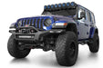 Addictive Desert Designs 2018-2026 Jeep JL/JT Phantom Winch Front Bumper – installed on vehicle, image 10 of 14