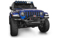 Addictive Desert Designs 2018-2026 Jeep JL/JT Phantom Winch Front Bumper – installed on vehicle, image 3 of 14