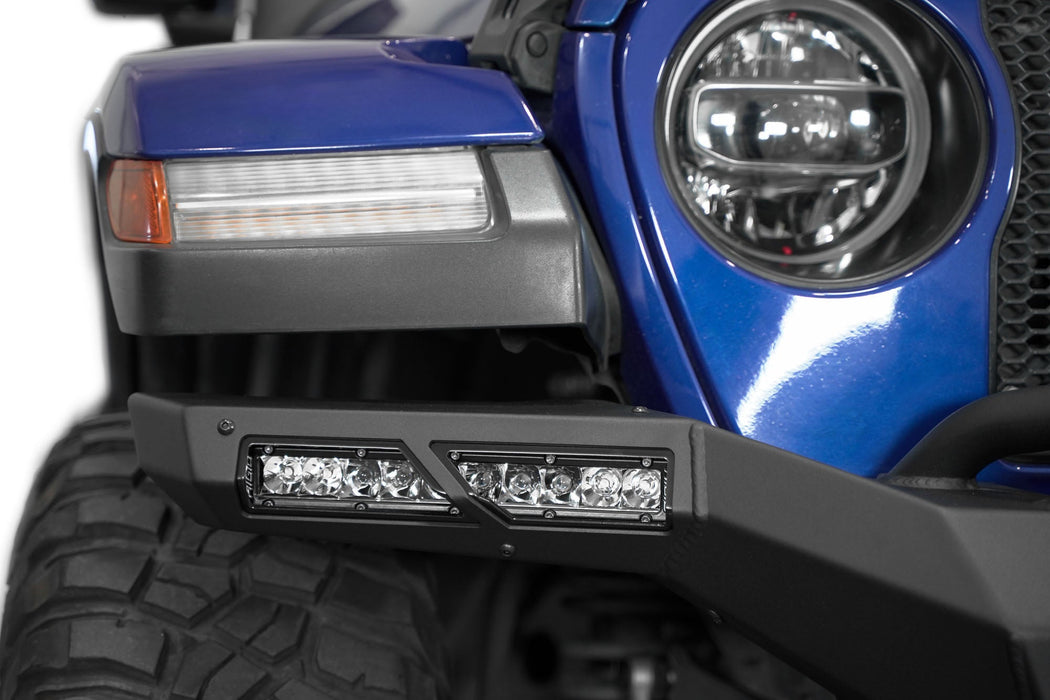 Addictive Desert Designs 2018-2026 Jeep JL/JT Phantom Winch Front Bumper – installed on vehicle, image 6 of 14