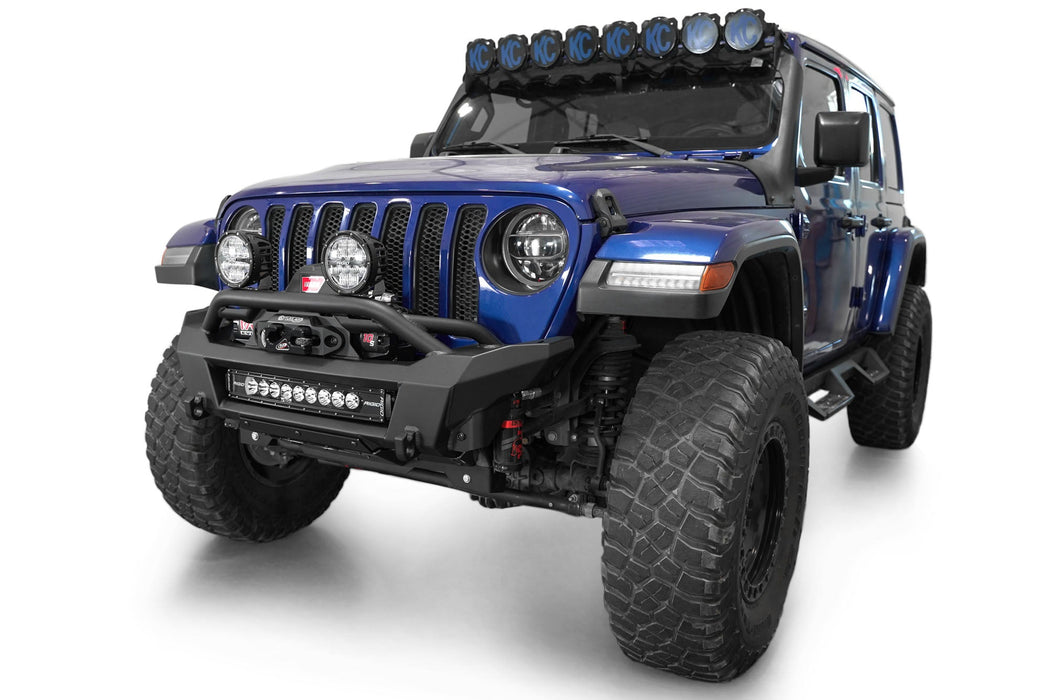 Addictive Desert Designs 2018-2026 Jeep JL/JT Phantom Winch Stubby Front Bumper – image 8 of 12