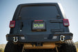 DV8 Offroad 2007-2018 Jeep Wrangler JK Spare Tire Delete – installed on vehicle, image 5 of 12