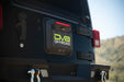 DV8 Offroad 2007-2018 Jeep Wrangler JK Spare Tire Delete – installed on vehicle, image 6 of 12