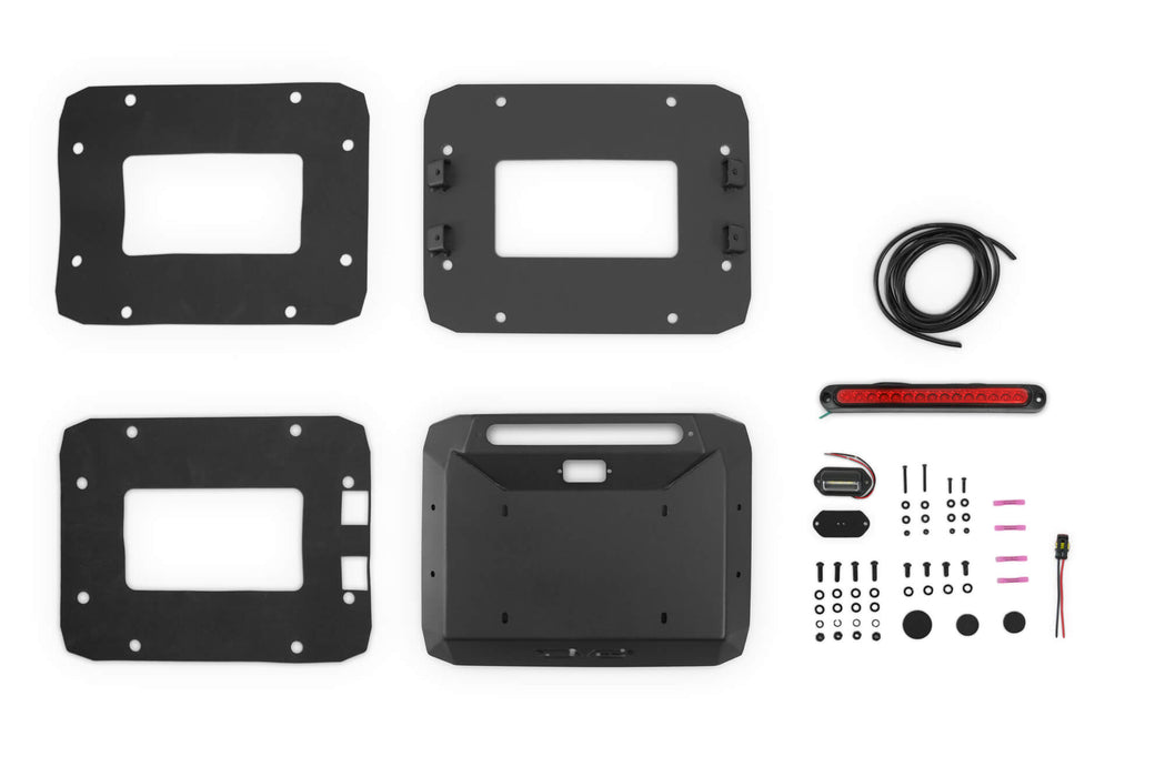 DV8 Offroad 2007-2018 Jeep Wrangler JK Spare Tire Delete – product view, image 12 of 12