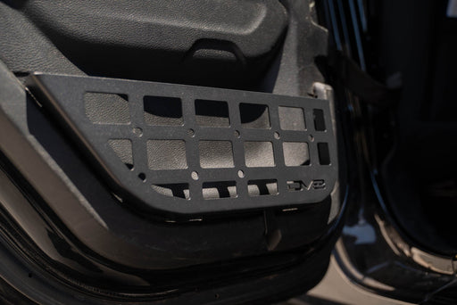 DV8 Offroad 2018-2026 Jeep Wrangler JL & Gladiator JT Slim Rear Door Molle Pockets – installed on vehicle, image 2 of 16