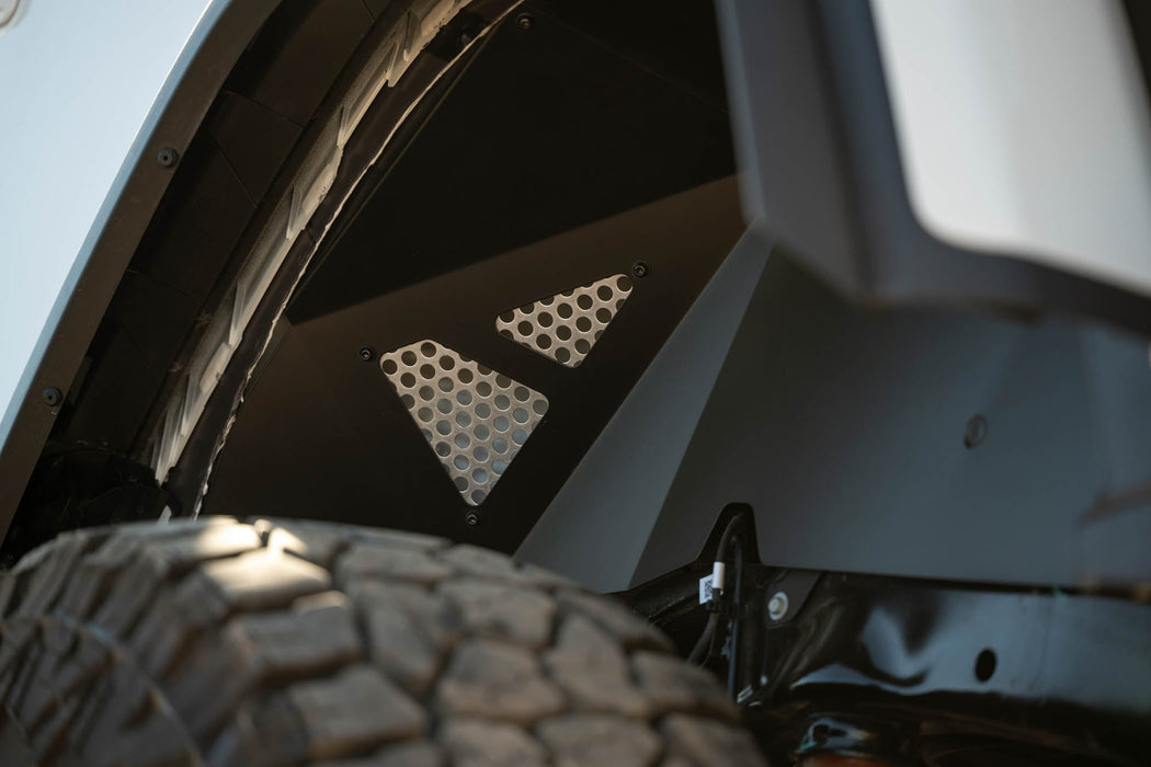 DV8 Offroad 2018-2026 Jeep Wrangler JL Rear Inner Fenders – on the trail, image 4 of 14