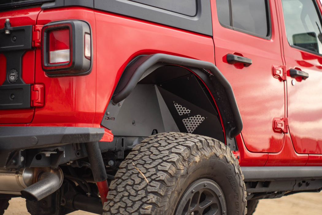 DV8 Offroad 2018-2026 Jeep Wrangler JL Rear Inner Fenders – on the trail, image 9 of 14
