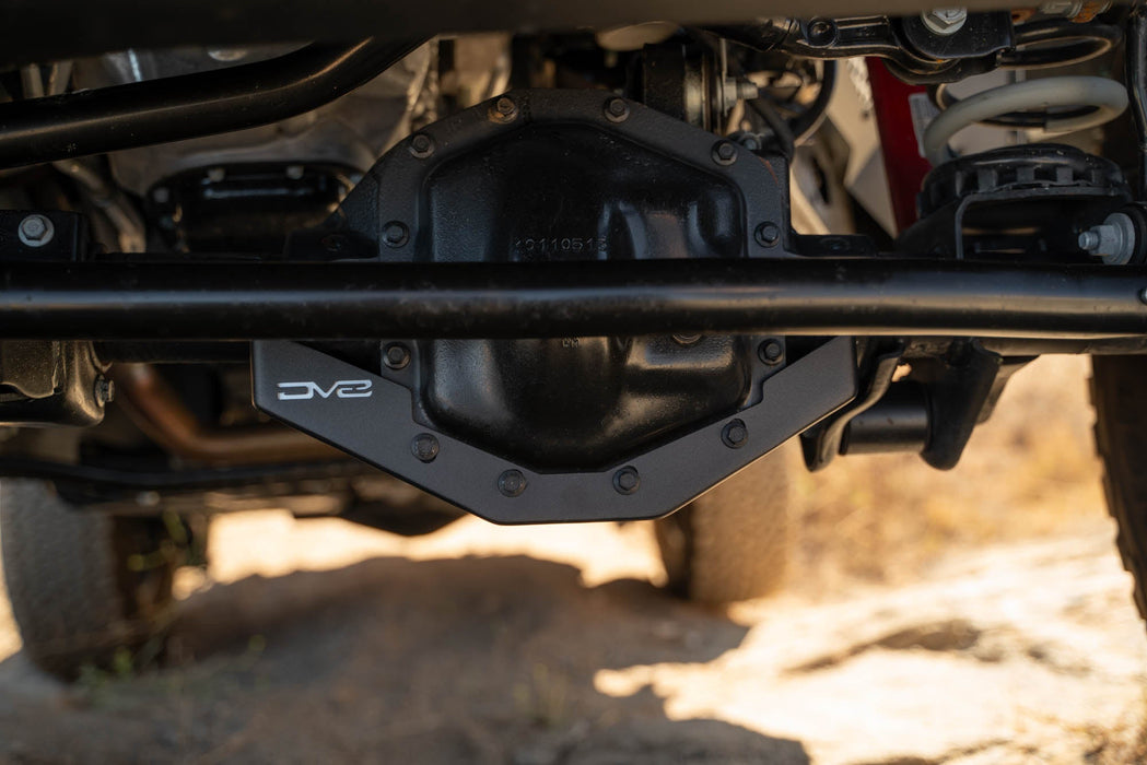 DV8 2018-2026 Jeep Wrangler JL & Gladiator JT Dana 44 Front Differential Skid Plate – installed on vehicle, image 5 of 14