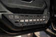DV8 Offroad 2018-2026 Jeep Wrangler JL & Gladiator JT Slim Front Door Molle Pockets – installed on vehicle, image 2 of 15
