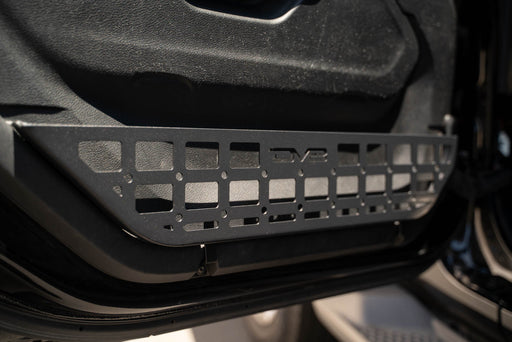 DV8 Offroad 2018-2026 Jeep Wrangler JL & Gladiator JT Slim Front Door Molle Pockets – installed on vehicle, image 2 of 15
