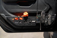 DV8 Offroad 2018-2026 Jeep Wrangler JL & Gladiator JT Slim Front Door Molle Pockets – installed on vehicle, image 6 of 15