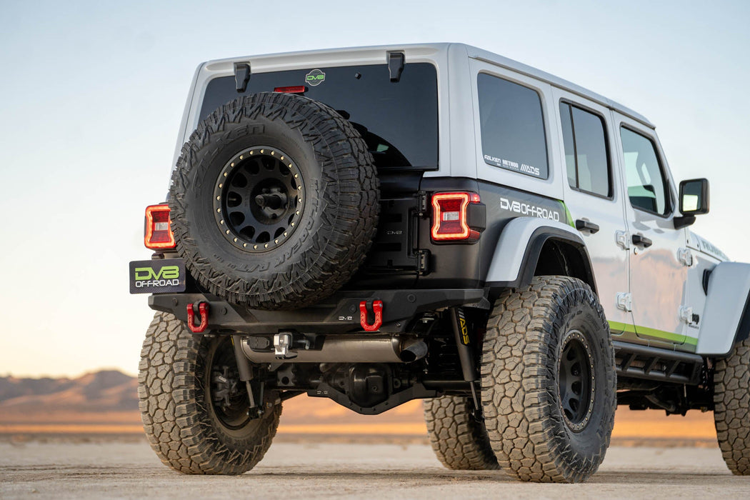DV8 Offroad 2018-2026 Jeep Wrangler JL Spare Tire Carrier – image 8 of 20