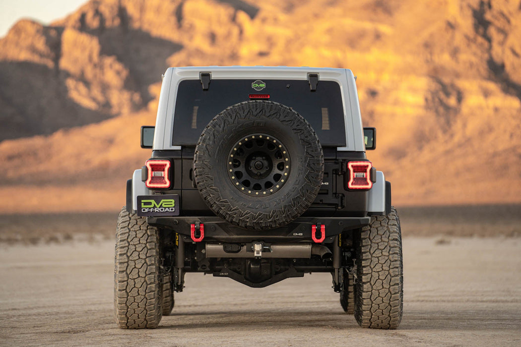 DV8 Offroad 2018-2026 Jeep Wrangler JL Spare Tire Carrier – image 3 of 20