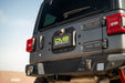 DV8 Offroad 2018-2026 Jeep Wrangler JL Spare Tire Delete w/ Camera Holder – on the trail, image 2 of 10