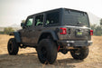 DV8 Offroad 2018-2026 Jeep Wrangler JL Spare Tire Delete w/ Camera Holder – on the trail, image 6 of 10