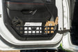 DV8 2018-2026 Jeep Wrangler JL & Gladiator JT Electric Seat Front Door Molle Pockets – installed on vehicle, image 2 of 18