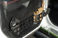 DV8 2018-2026 Jeep Wrangler JL & Gladiator JT Electric Seat Front Door Molle Pockets – installed on vehicle, image 3 of 18