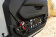 DV8 2018-2026 Jeep Wrangler JL & Gladiator JT Electric Seat Front Door Molle Pockets – installed on vehicle, image 8 of 18