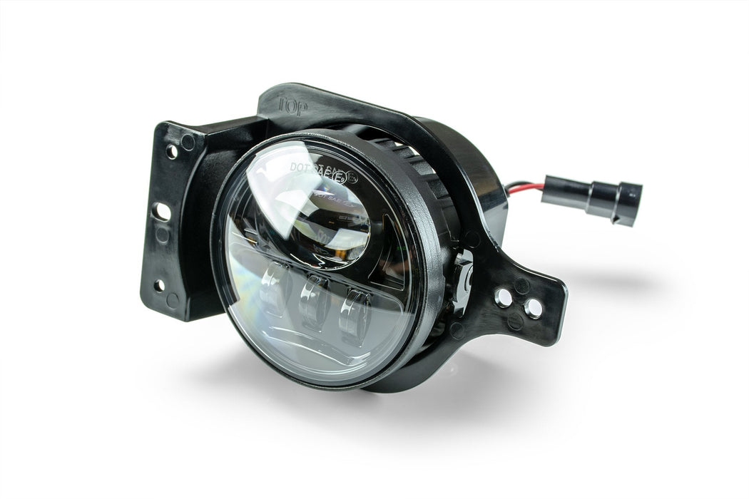 DV8 Offroad 2018-2026 Jeep Wrangler JL & Gladiator JT LED Fog Lights – on the trail, image 2 of 4