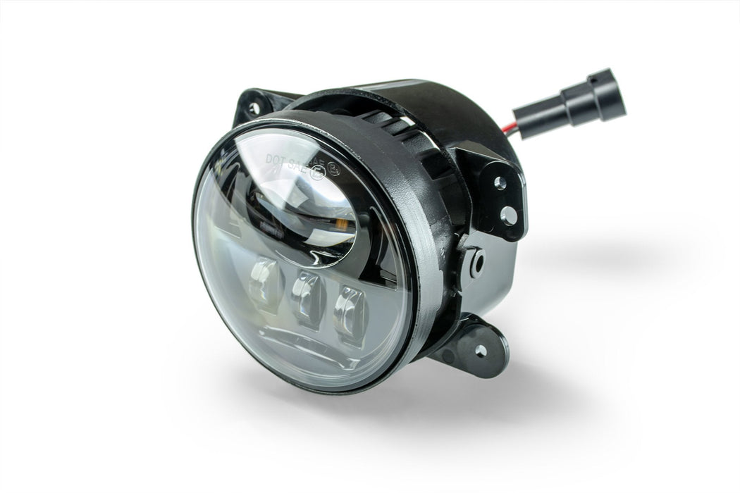 DV8 Offroad 2018-2026 Jeep Wrangler JL & Gladiator JT LED Fog Lights – on the trail, image 1 of 4