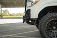 DV8 Offroad 2019-2021 GMC Sierra 1500 Spec Series Front Bumper – installed on vehicle, image 6 of 16