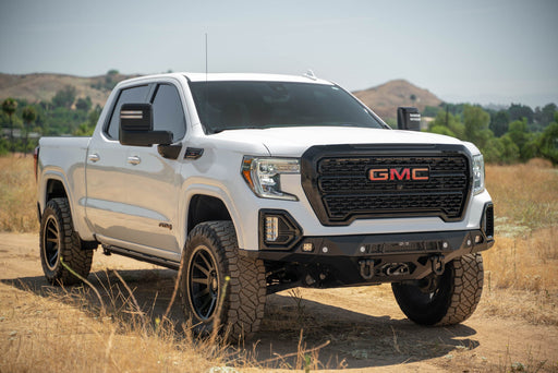 DV8 Offroad 2019-2021 GMC Sierra 1500 Spec Series Front Bumper – dimensions diagram, image 2 of 16