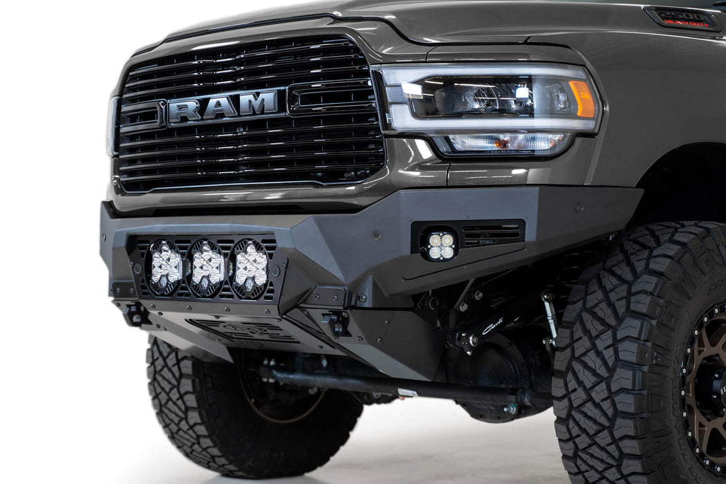 Addictive Desert Designs 2019-2024 RAM 2500/3500 Bomber Front Bumper (Baja Designs) – image 1 of 10