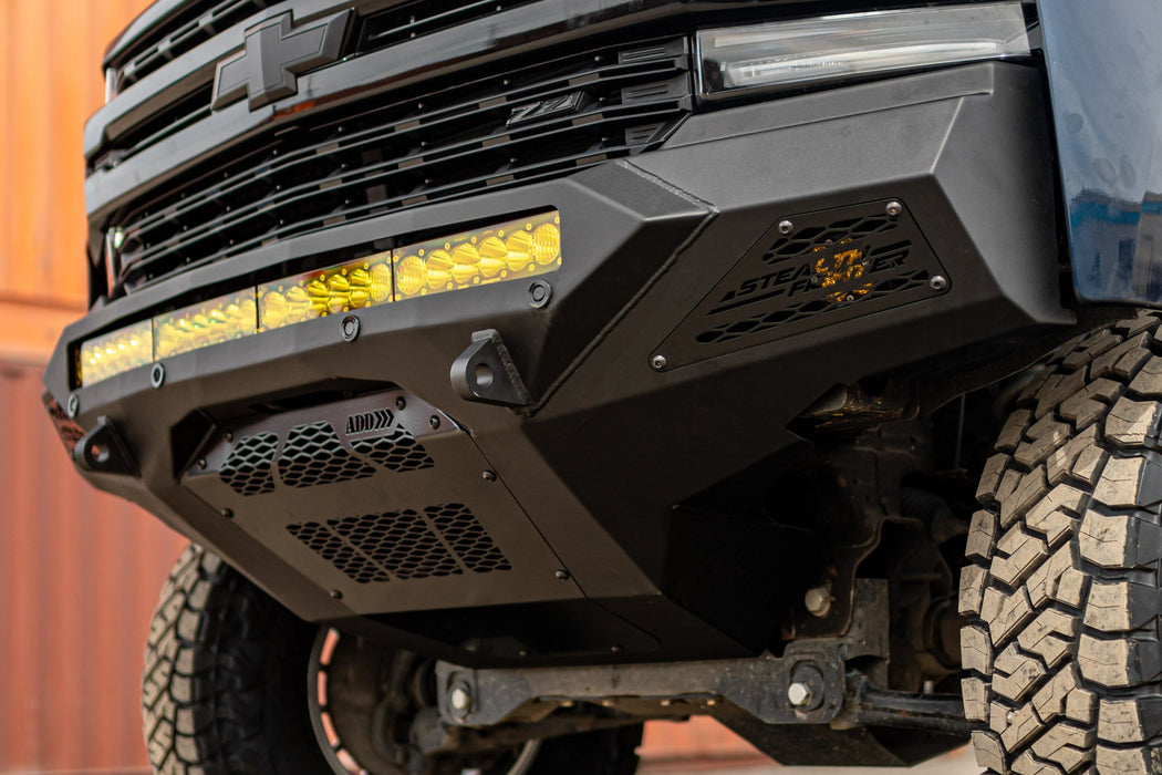 Addictive Desert Designs 2019-2021 Chevy Silverado 1500 Stealth Fighter Front Bumper – image 16 of 18