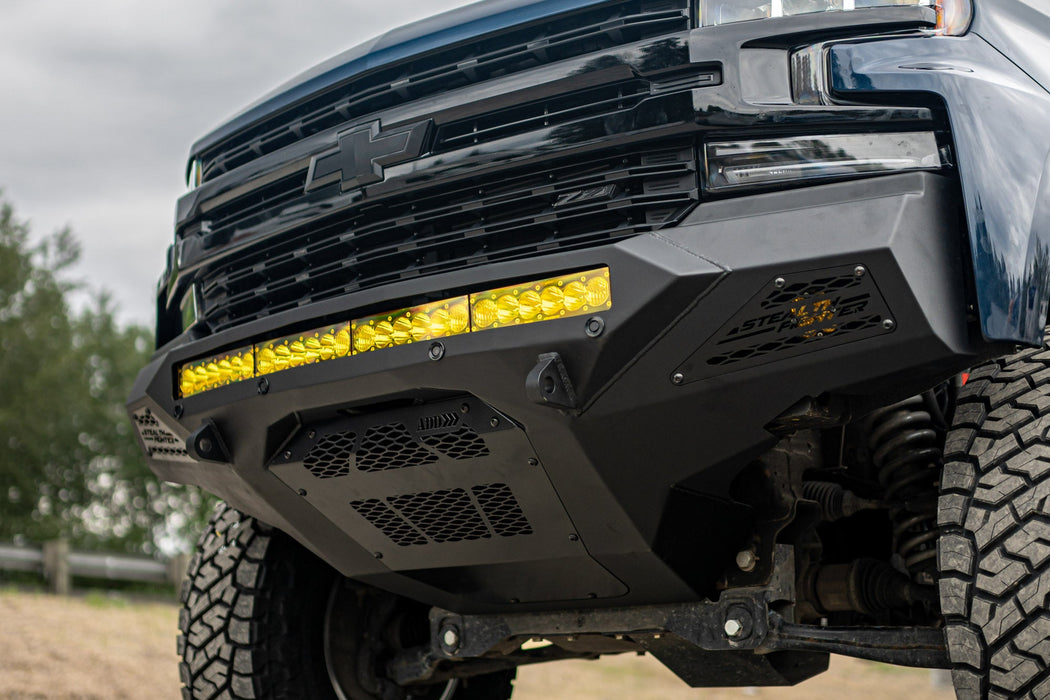 Addictive Desert Designs 2019-2021 Chevy Silverado 1500 Stealth Fighter Front Bumper – image 14 of 18