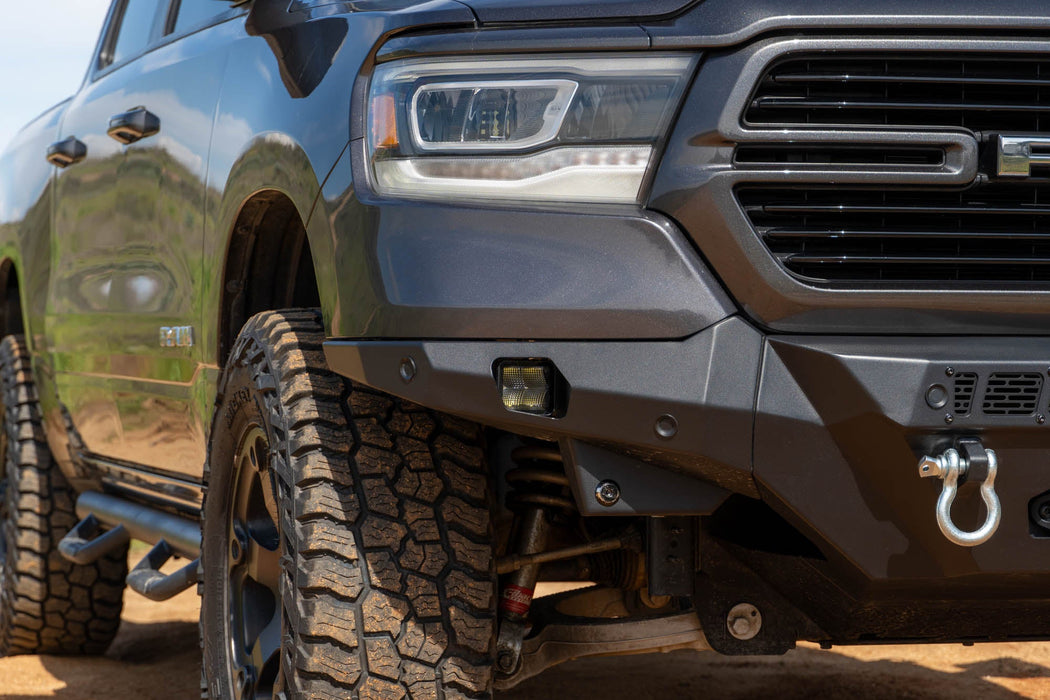 DV8 Offroad 2019-2023 Ram 1500 Spec Series Front Bumper – installed on vehicle, image 4 of 17