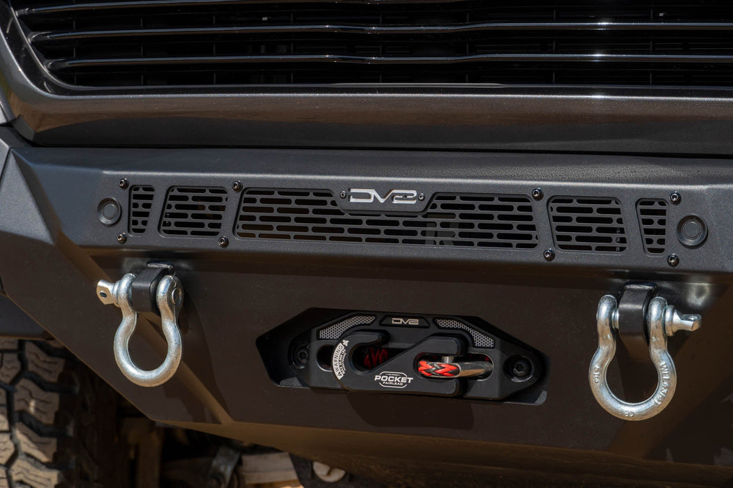 DV8 Offroad 2019-2023 Ram 1500 Spec Series Front Bumper – installed on vehicle, image 8 of 17