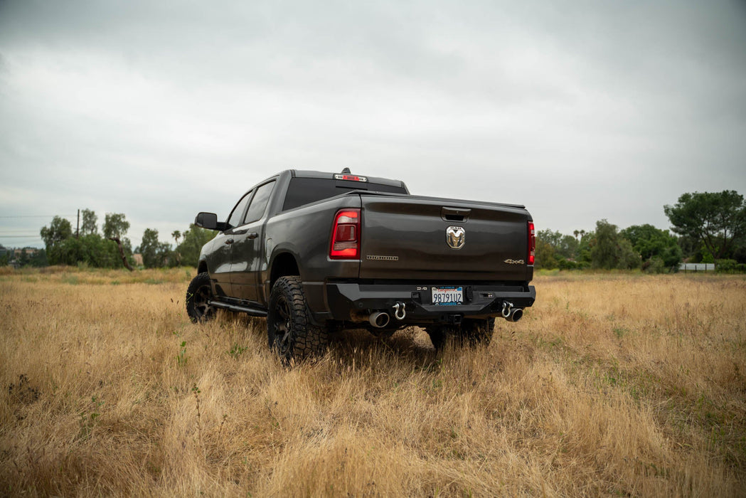 DV8 Offroad 2019-2024 Ram 1500 Spec Series Rear Bumper – installed on vehicle, image 5 of 15