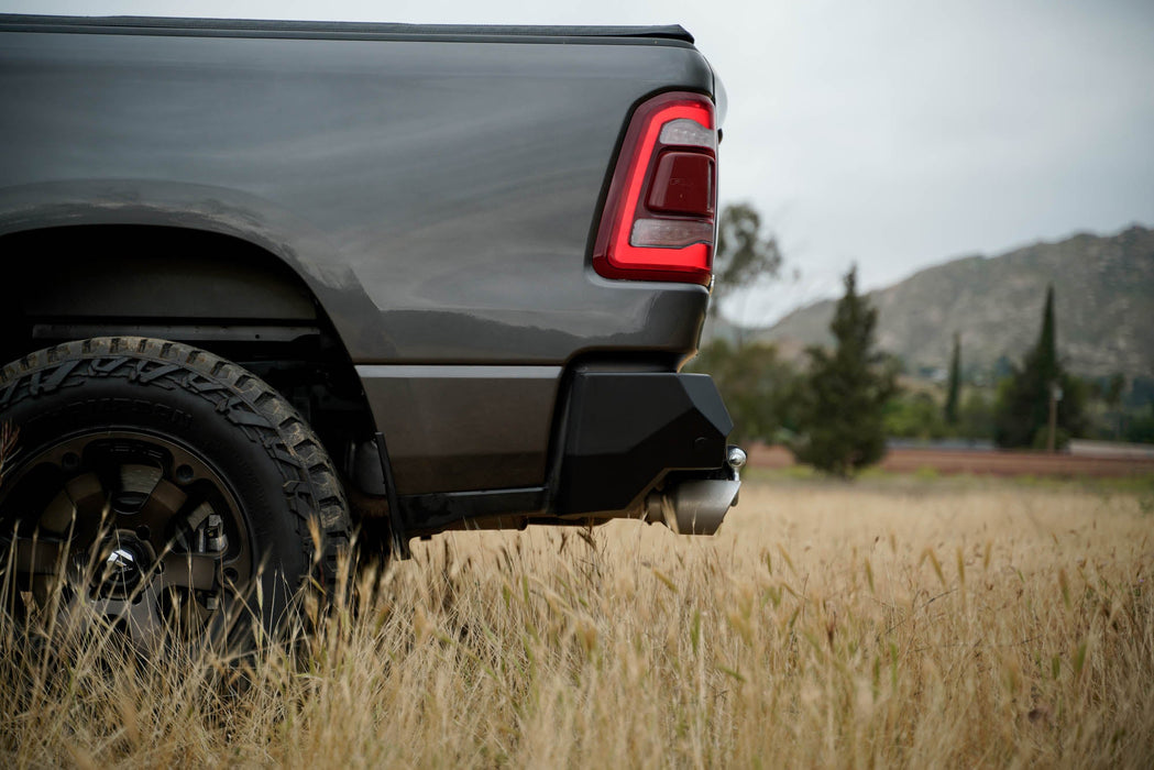 DV8 Offroad 2019-2024 Ram 1500 Spec Series Rear Bumper – installed on vehicle, image 4 of 15