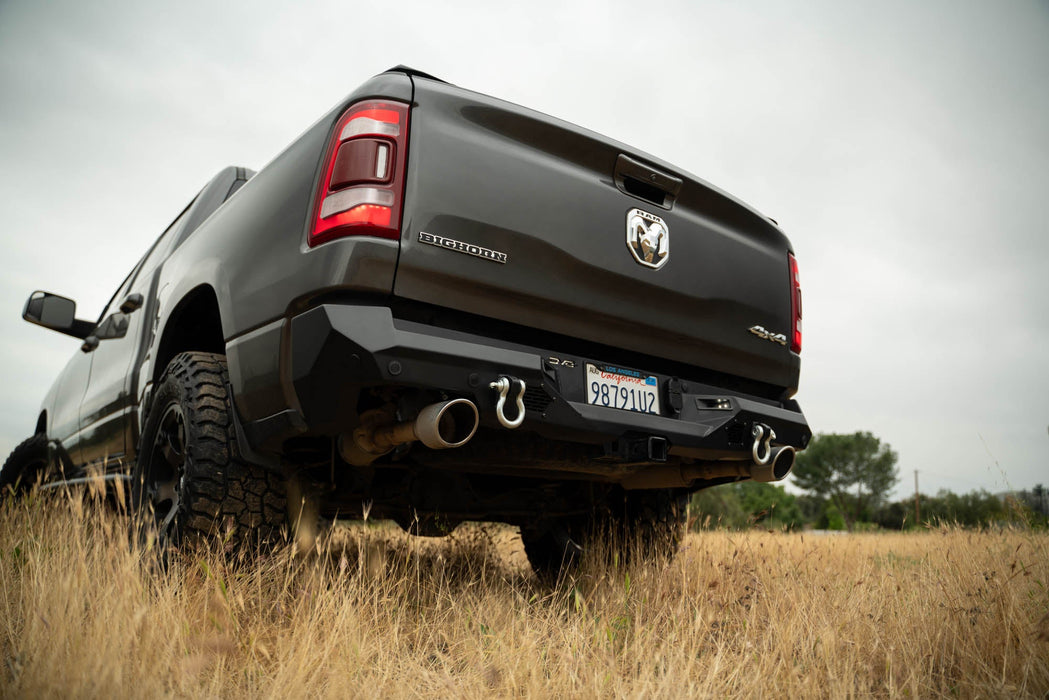 DV8 Offroad 2019-2024 Ram 1500 Spec Series Rear Bumper – installed on vehicle, image 8 of 15