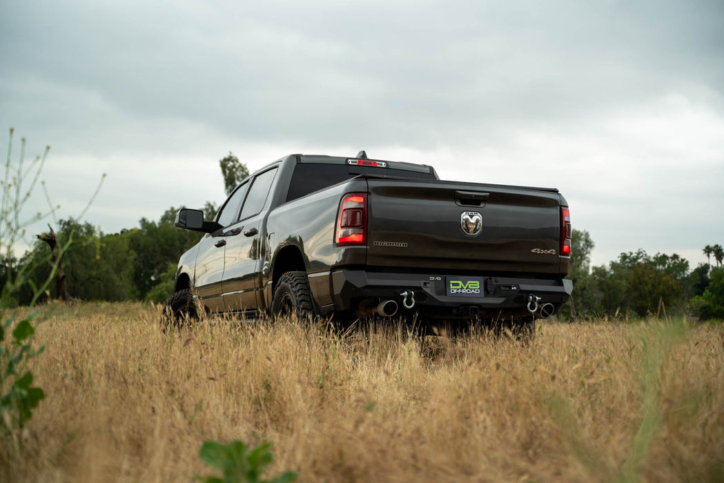 DV8 Offroad 2019-2024 Ram 1500 Spec Series Rear Bumper – installed on vehicle, image 3 of 15