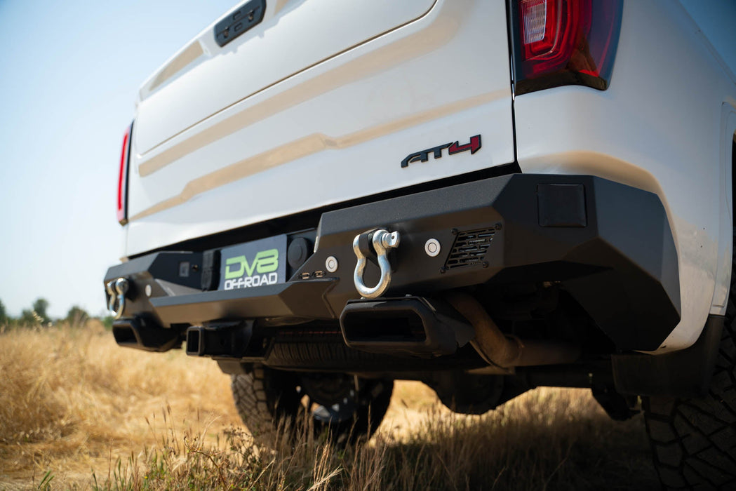 DV8 Offroad 2019-2026 Chevy/GMC 1500 Spec Series Rear Bumper – installed on vehicle, image 7 of 20