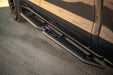 DV8 2019-2026 GMC Sierra 1500 & Chevrolet Silverado 1500 Crew Cab OE Plus Side Steps – installed on vehicle, image 4 of 19
