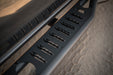 DV8 2019-2026 GMC Sierra 1500 & Chevrolet Silverado 1500 Crew Cab OE Plus Side Steps – installed on vehicle, image 16 of 19