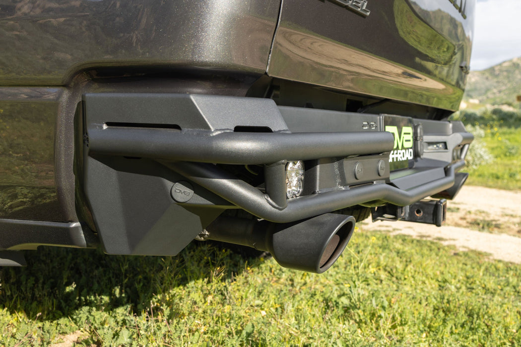 DV8 Offroad 2019-2026 Ram 1500 Rear Tube Bumper – installed on vehicle, image 6 of 13