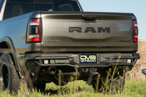 DV8 Offroad 2019-2026 Ram 1500 Rear Tube Bumper – installed on vehicle, image 2 of 13