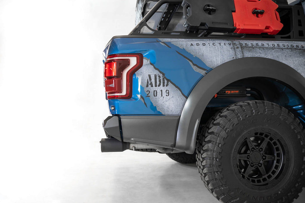 Addictive Desert Designs 2017-2020 Ford Raptor Bomber Rear Bumper – image 8 of 9