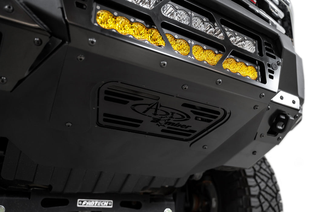 Addictive Desert Designs 2020-2023 Chevy 2500/3500 Bomber Front Bumper (20 Inch Lights) – image 7 of 10
