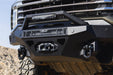 DV8 Offroad 2020-2023 Chevy Silverado 2500/3500 Spec Series Front Bumper – installed on vehicle, image 11 of 13